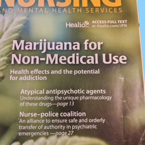 JPN Journal Psychosocial Nursing Marijuana for non Medical use health Effects - Picture 2 of 5